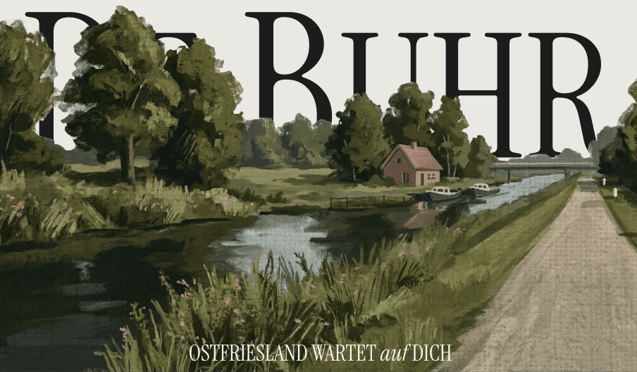 Keyvisual einer Immobilien firma