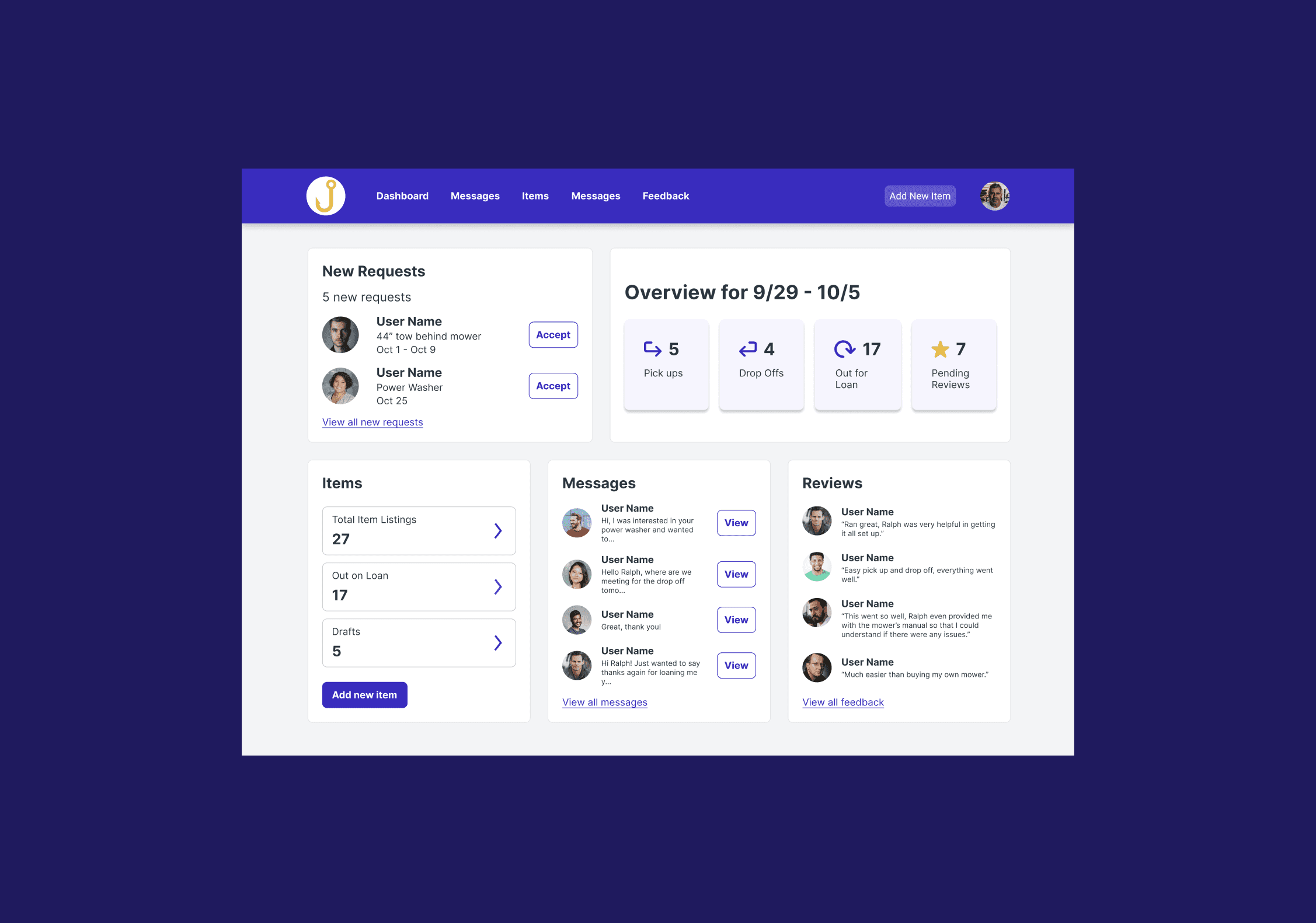 The top half of a screen of a mobile device