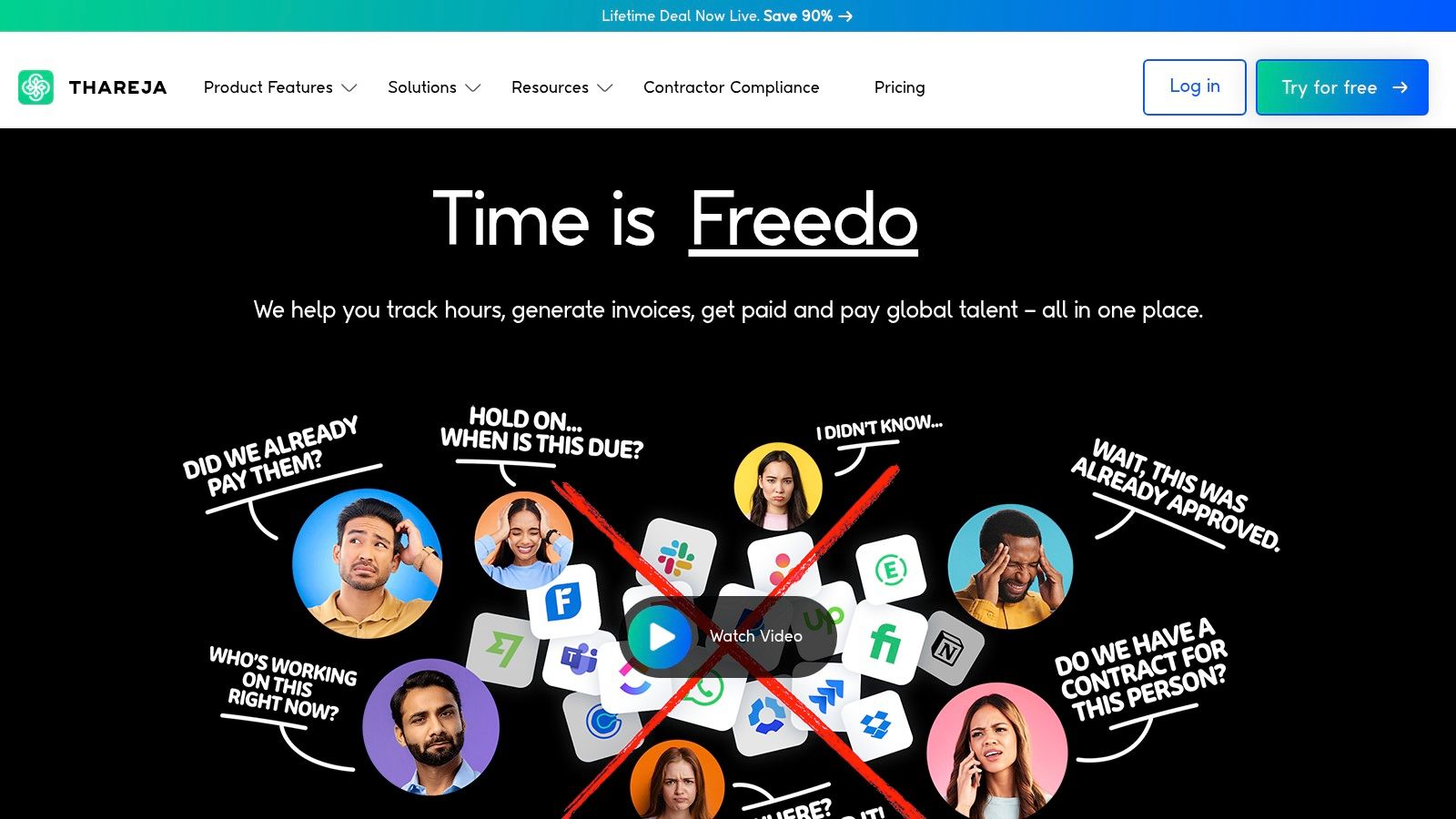 Thareja AI — Global Time Tracking, Project Management, Payroll, Compliance, & HR Solutions