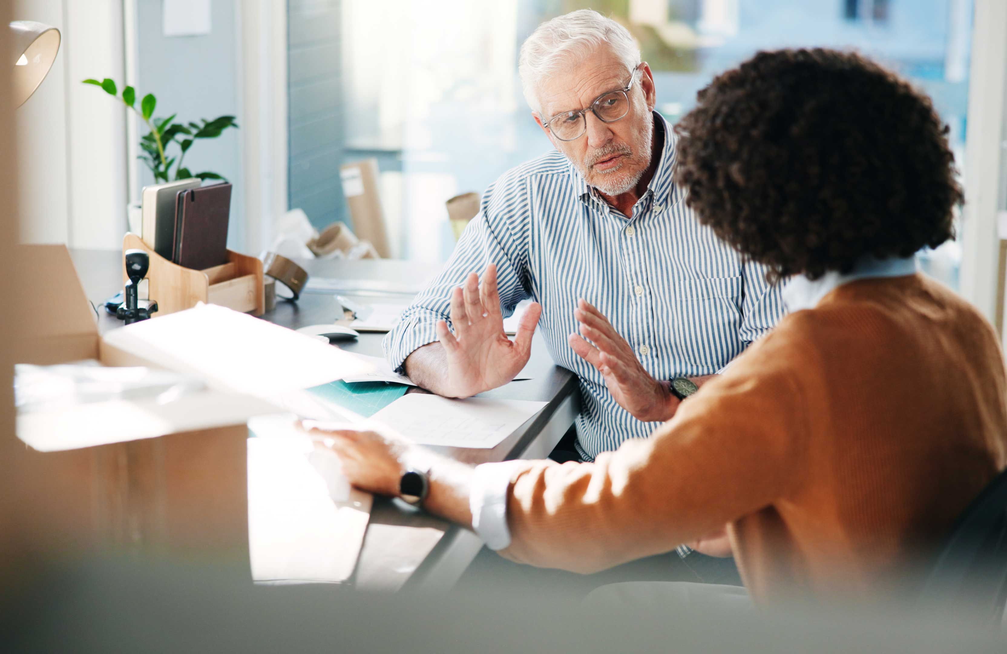 Student enjoying a class