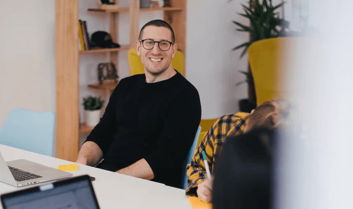 Shape team member collaborating on digital transformation project