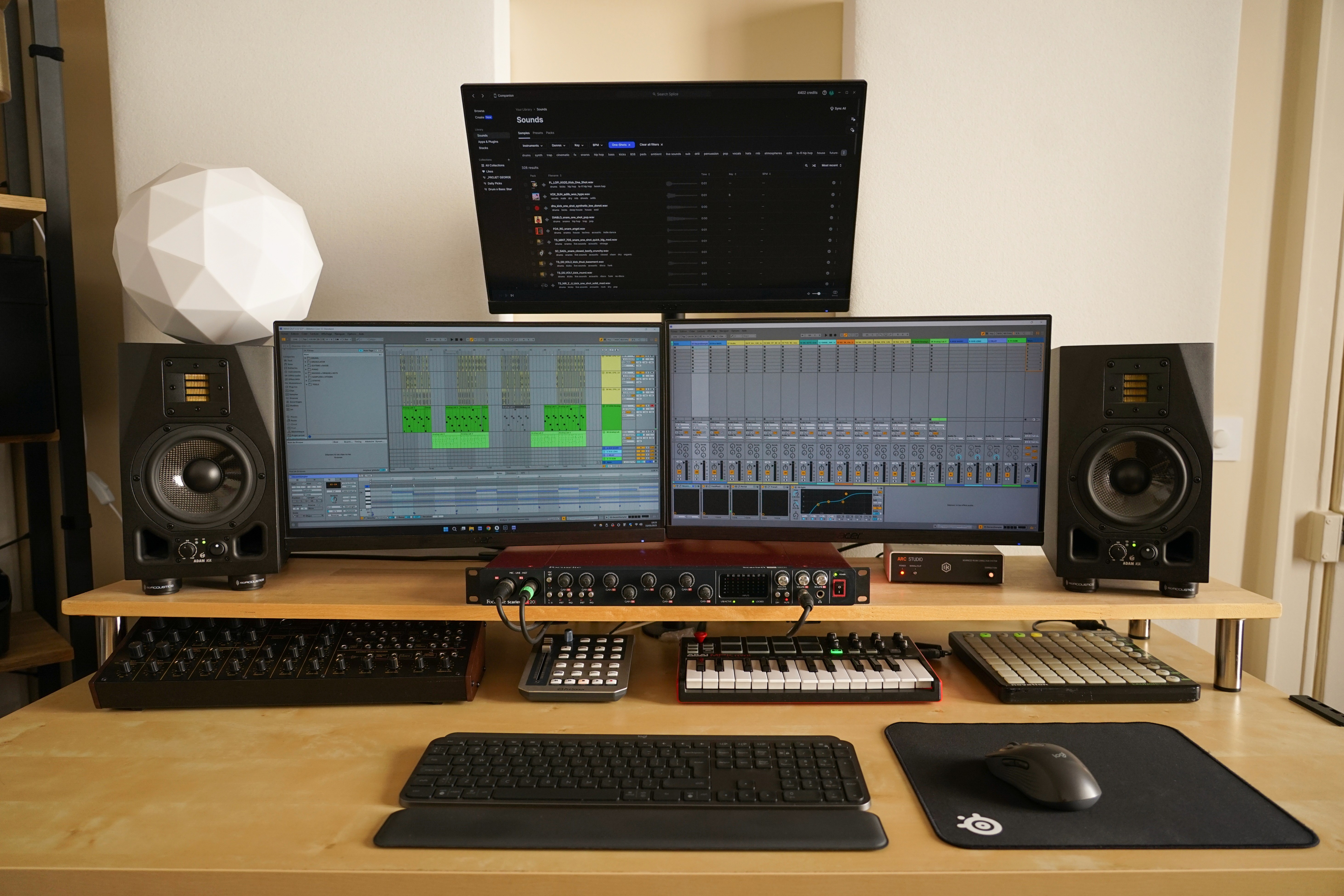 photo studio musique et post-production son à Paris, face