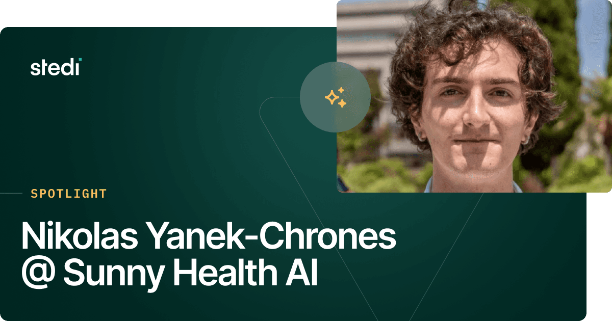Spotlight: Nikolas Yanek-Chrones @ Sunny Health AI