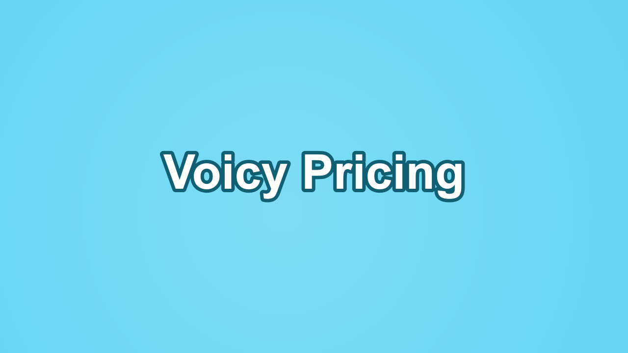 Voicy pricing cover image