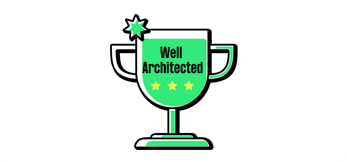 Green trophy icon with stars and a symbol, representing achievement or victory.