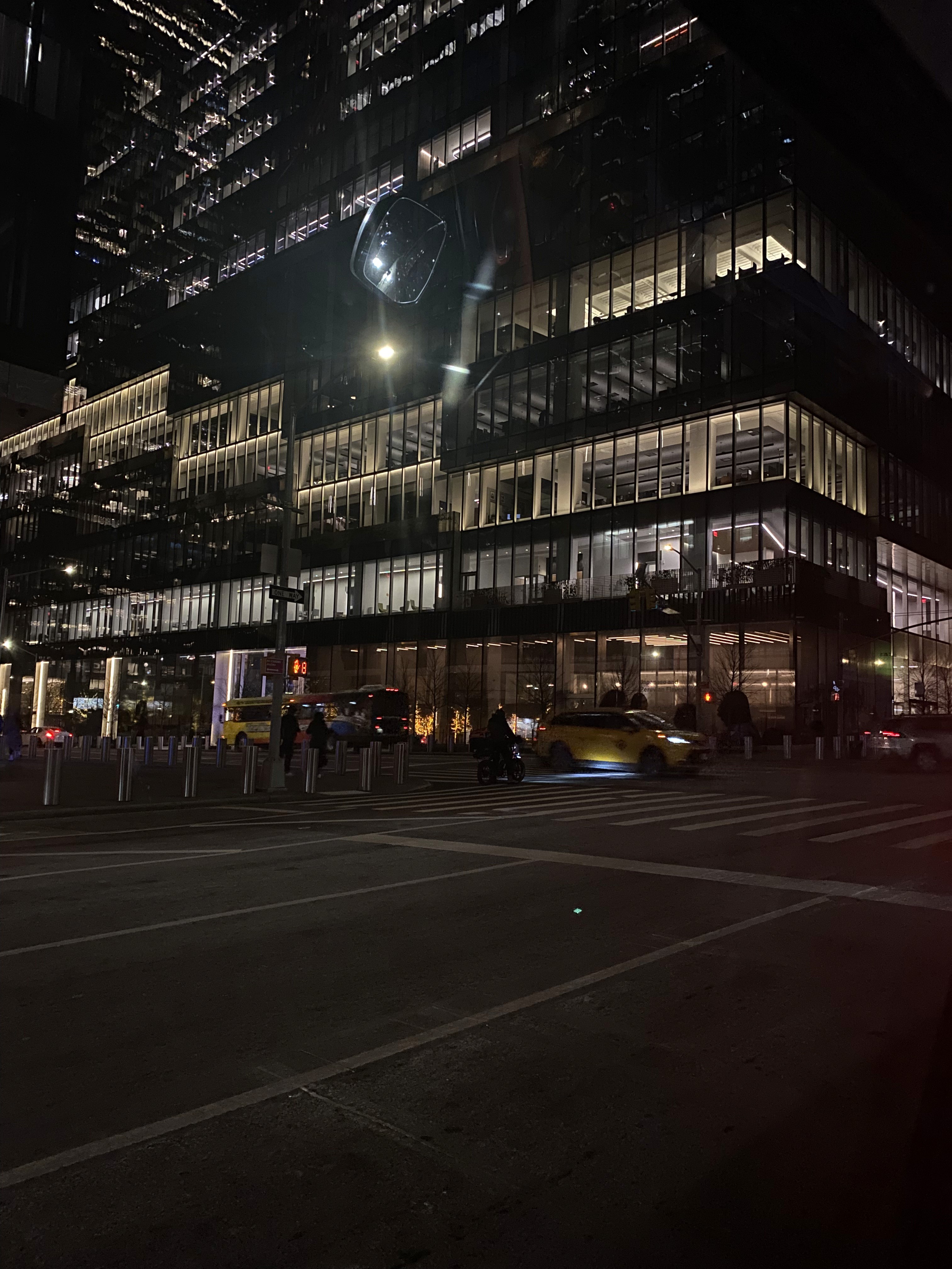Woman Night View