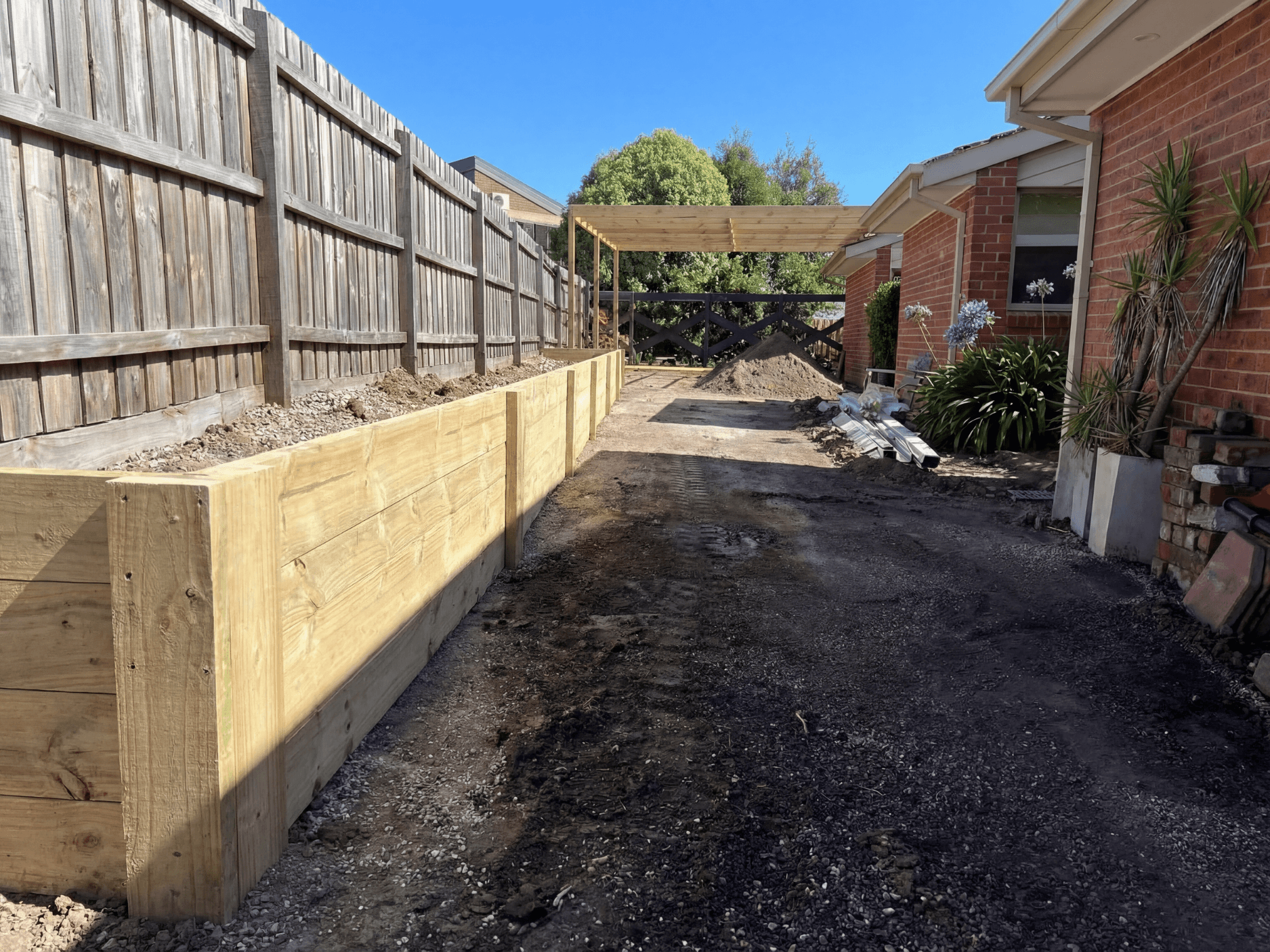 Excavation work