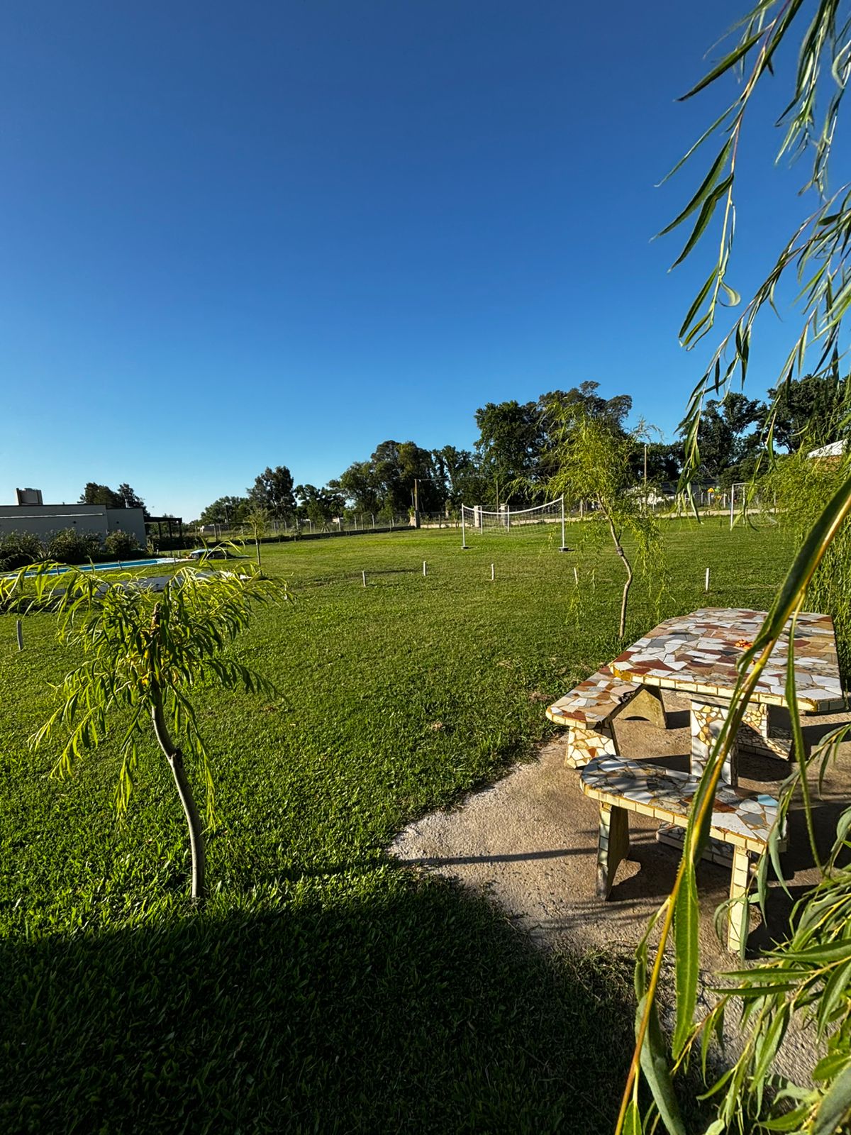 a room with a stove and a chair in it