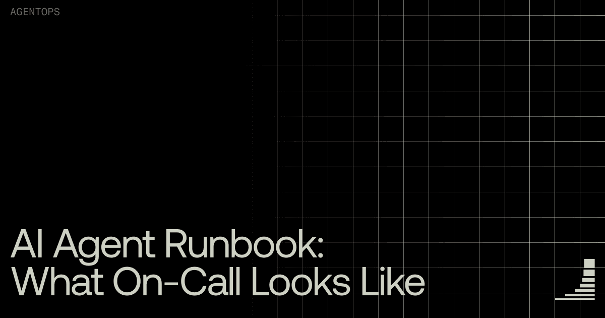 Waxell blog cover: AI agent runbook and on-call operations guide 2026