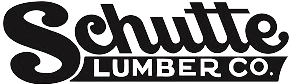 Schutte Lumber Company logo.