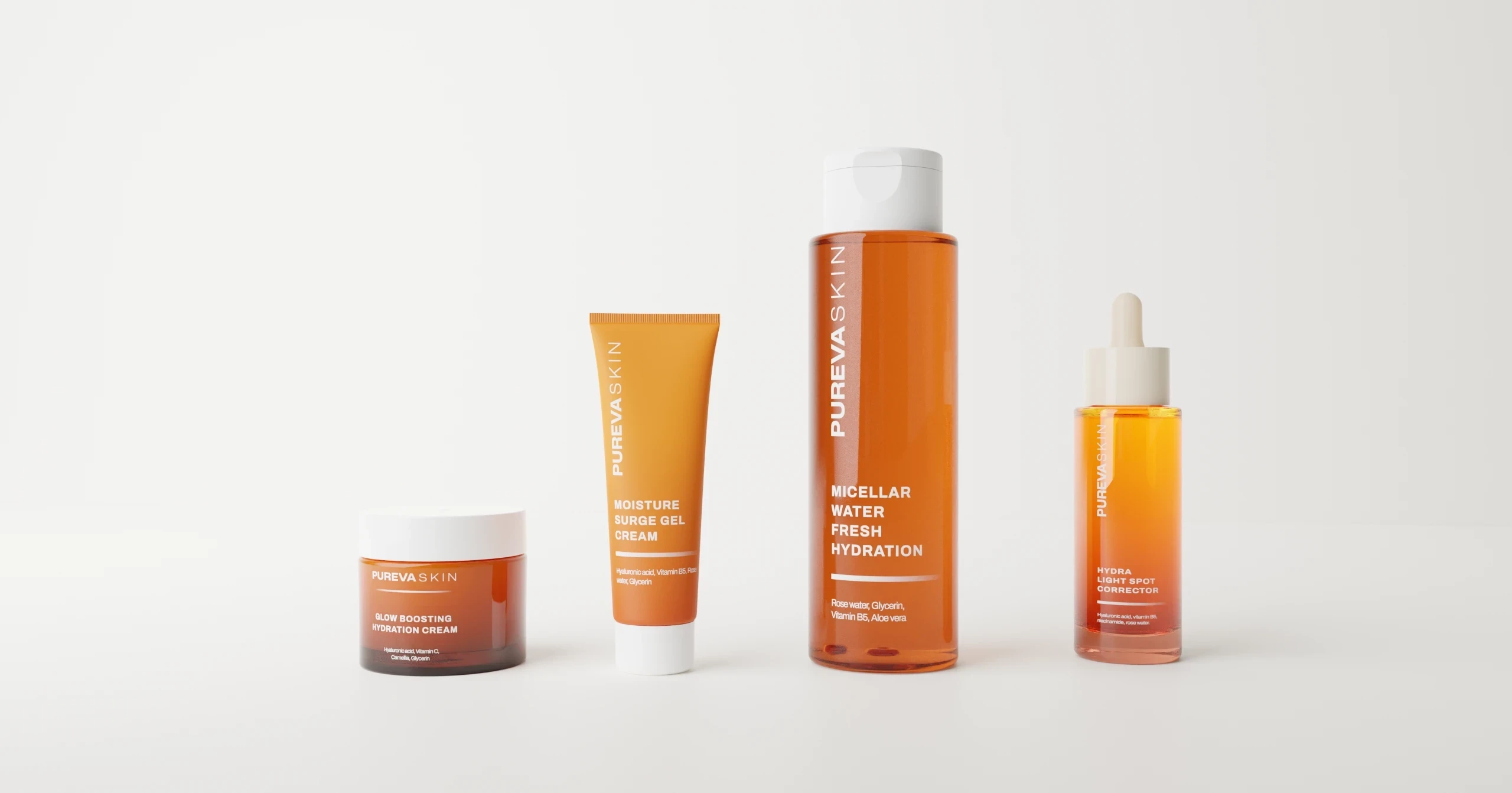 Cosmetics Products Packshot