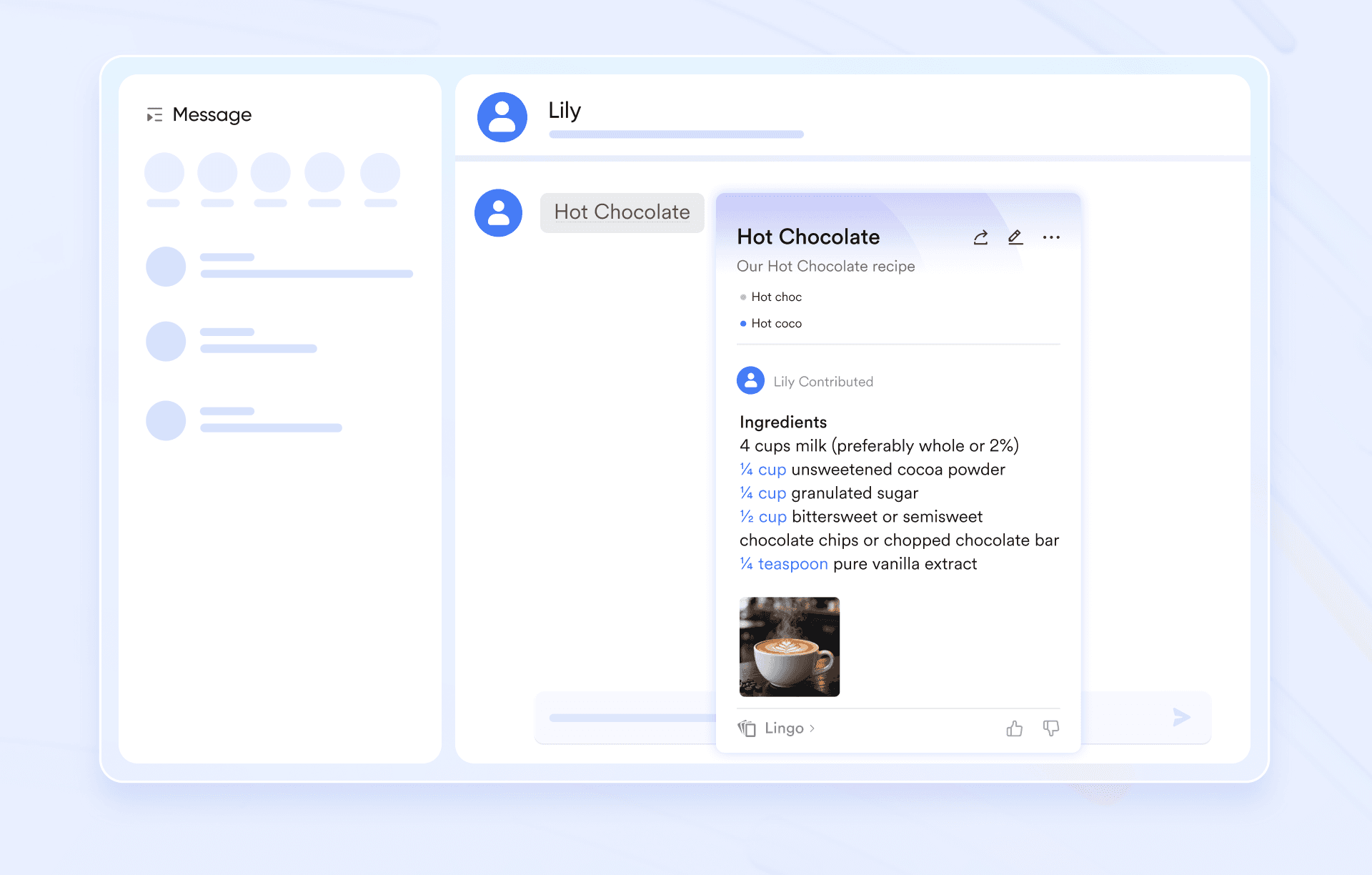 Store your company knowledge in Lark Lingo