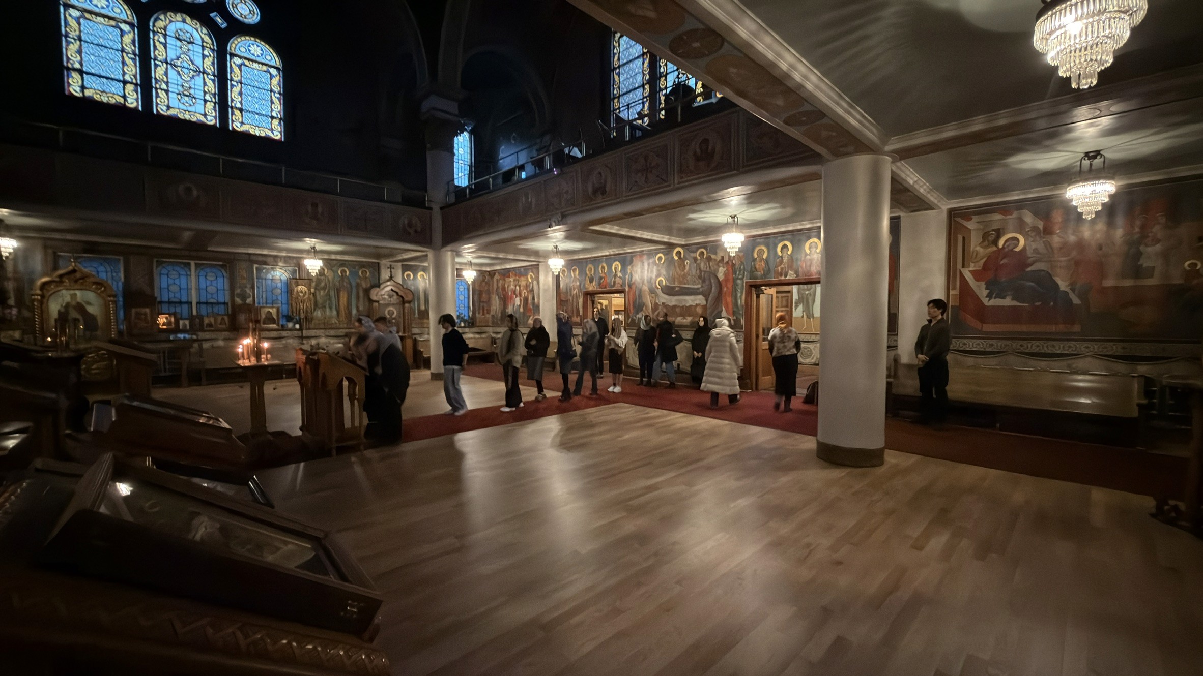 Interior of an Orthodox church