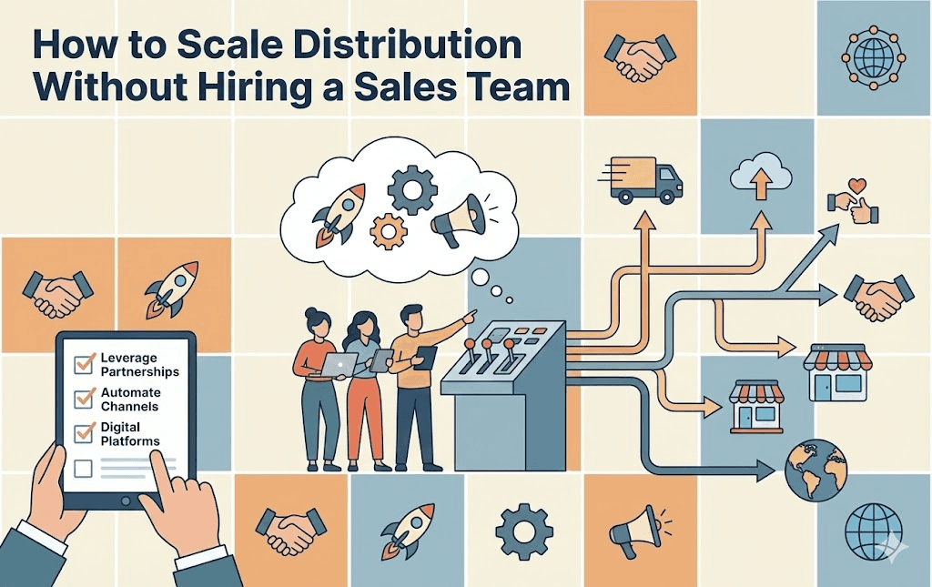 How to Scale Distribution Without Hiring a Sales Team
