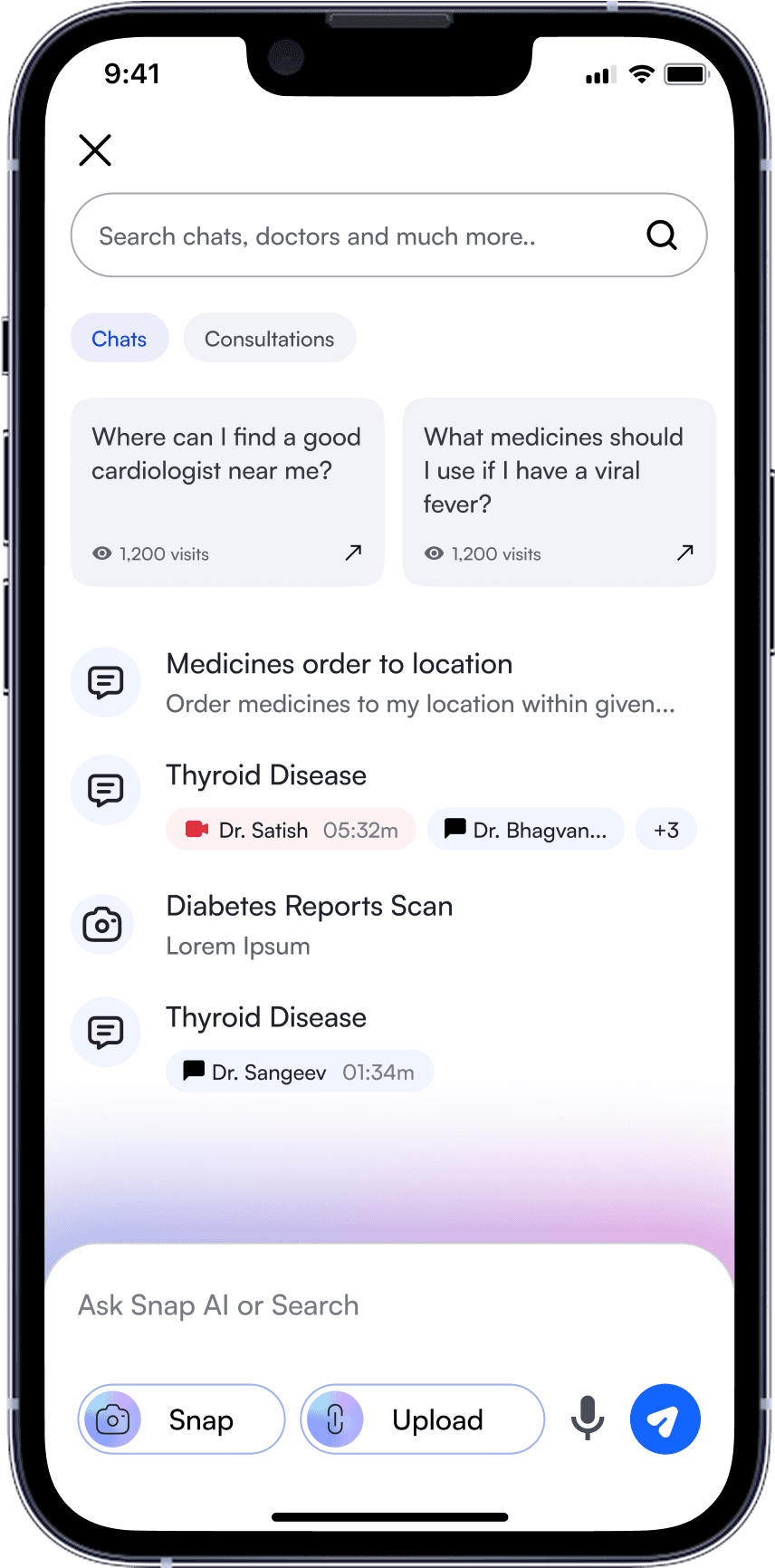 Women On Neon Background