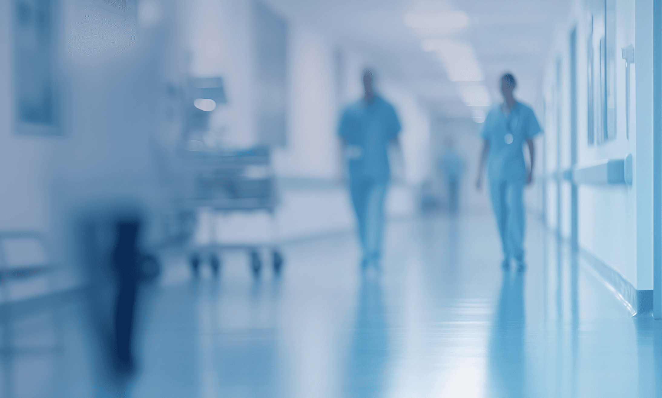 Nurse checking on a patient