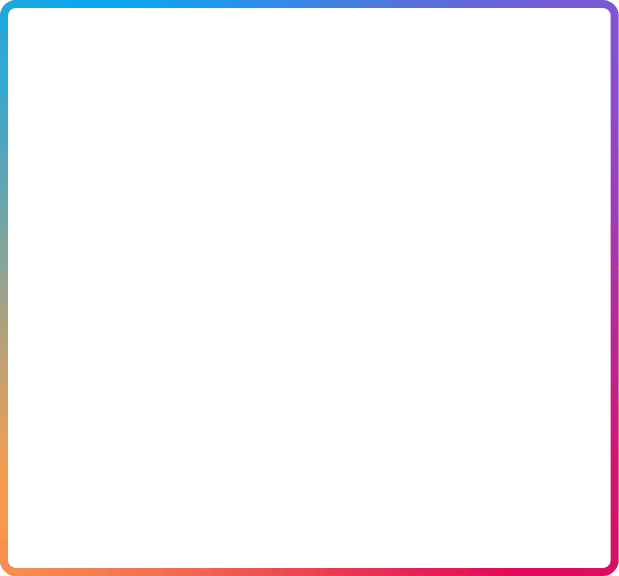 Gradient border for central bento cell.