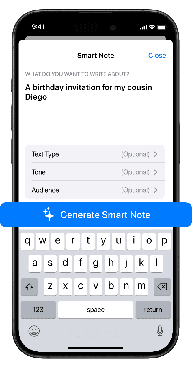 Write a custom prompt