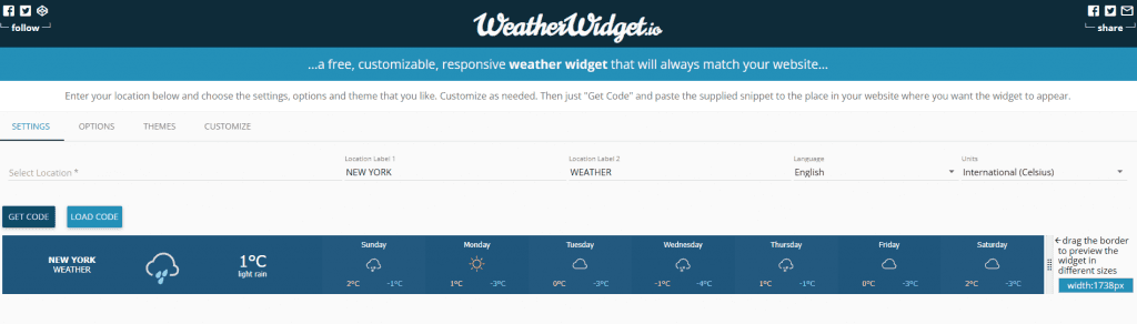 WeatherWidget.io
