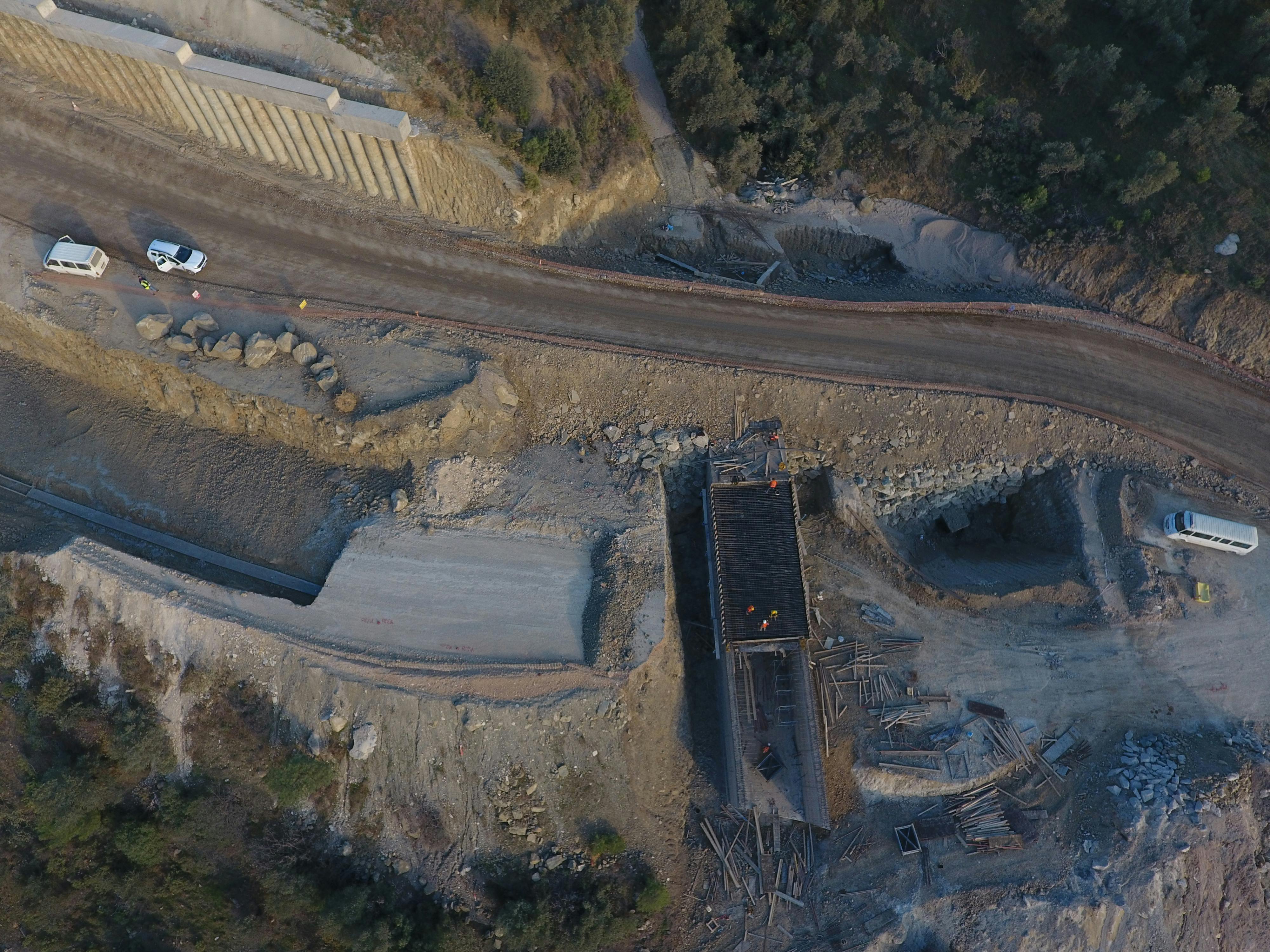 Blue chemical Solution beaker