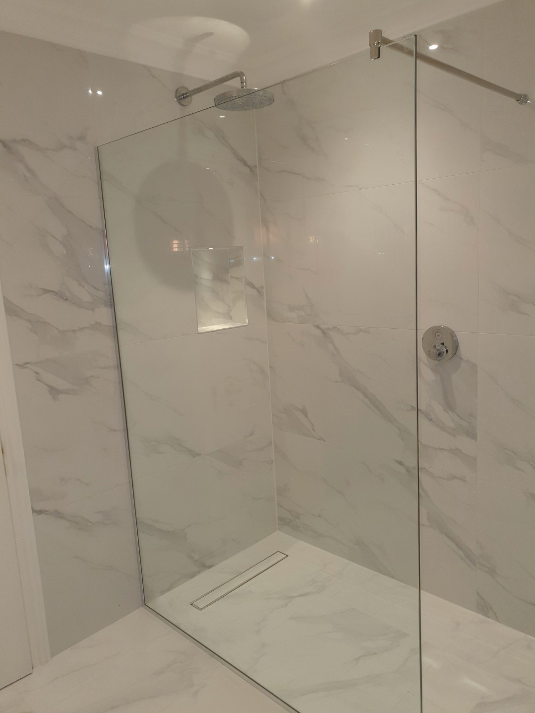 Marble bathroom renovation in north london