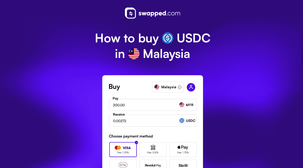 How to buy USDC (USDC) in Malaysia with MYR