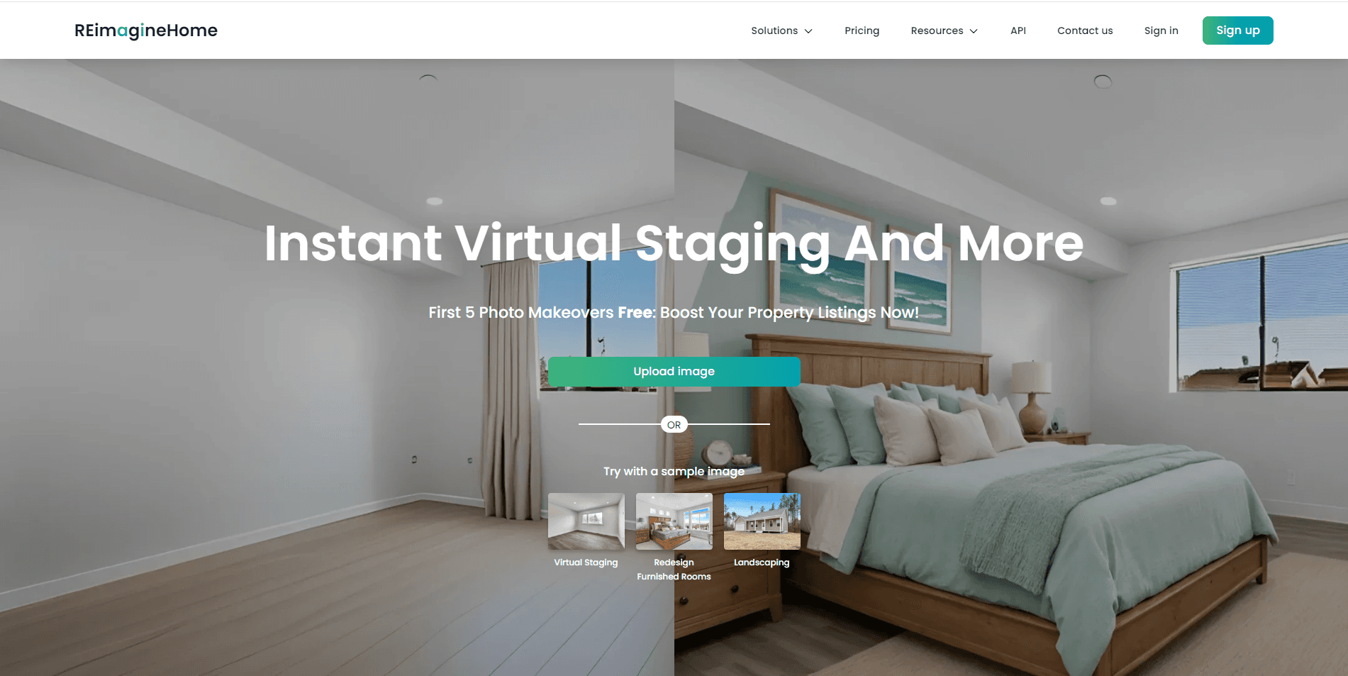 REimagineHome Home Page