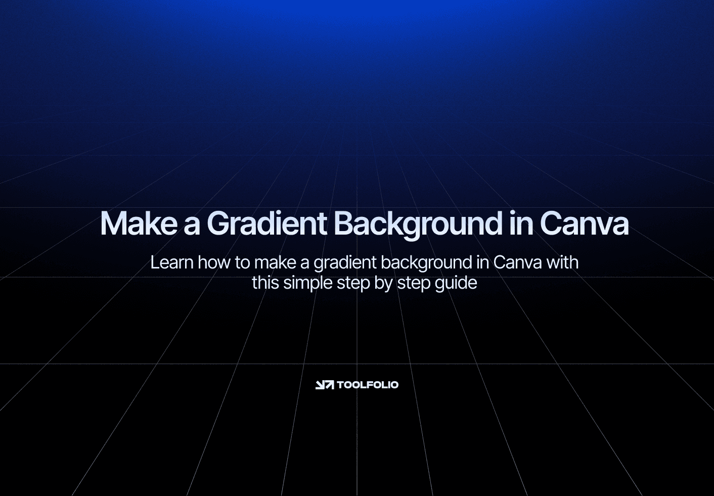 Make a Gradient Background in Canva 