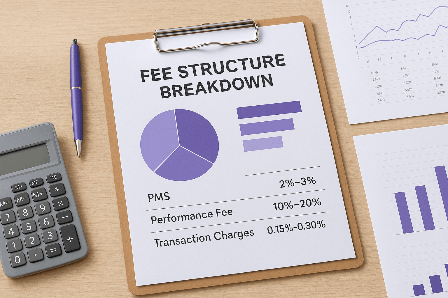 Fee structure breakdown