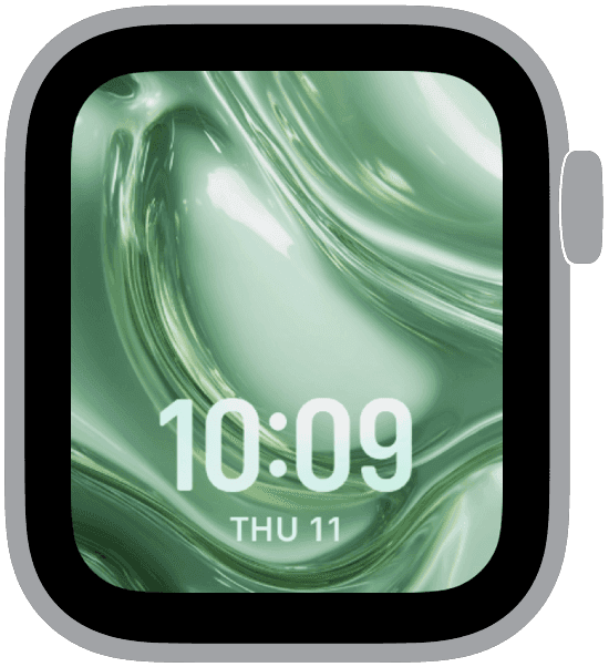 A selection from the Lucky Glass Apple Watch Face collection