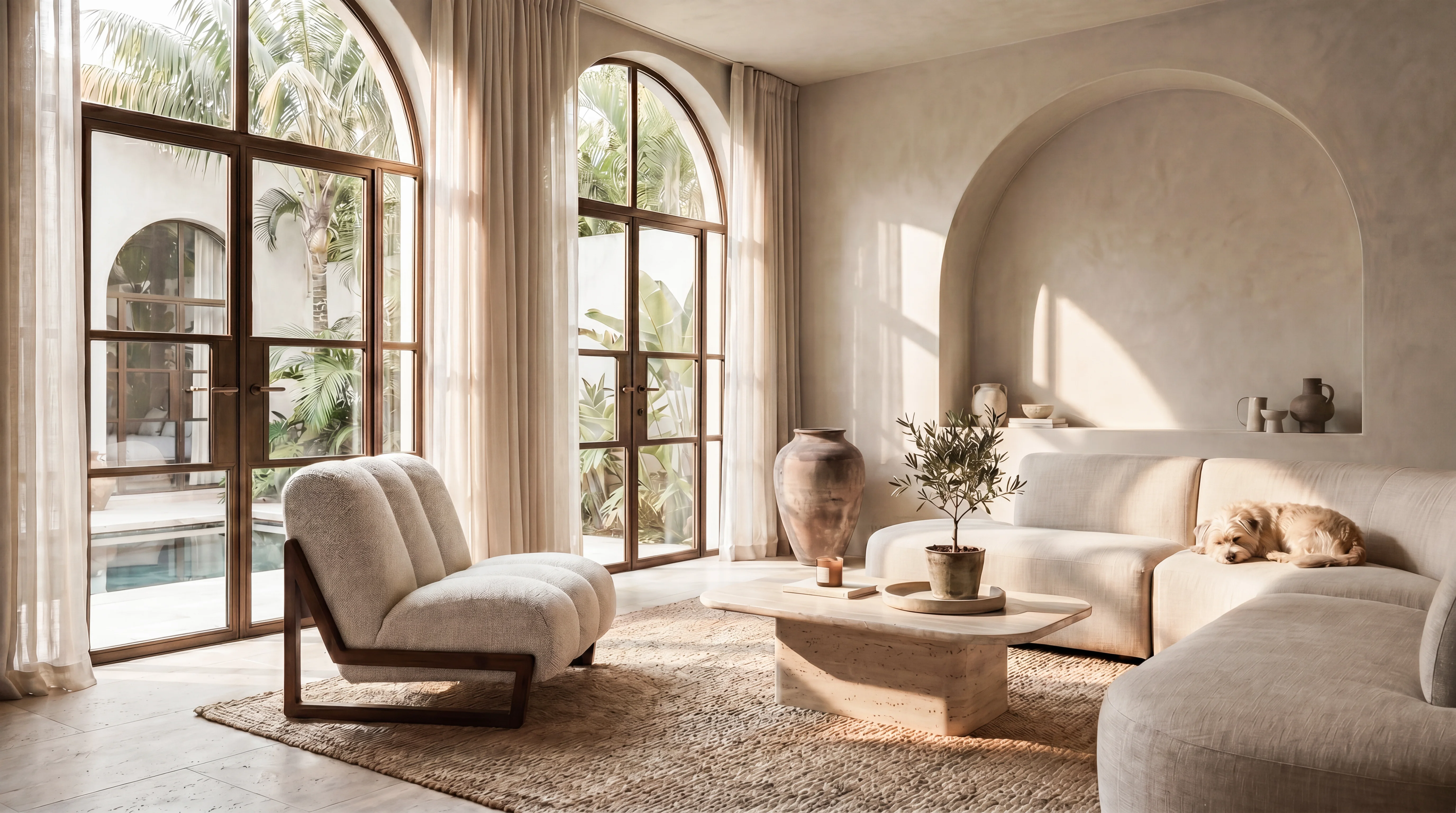 Image of a modern interior design space.