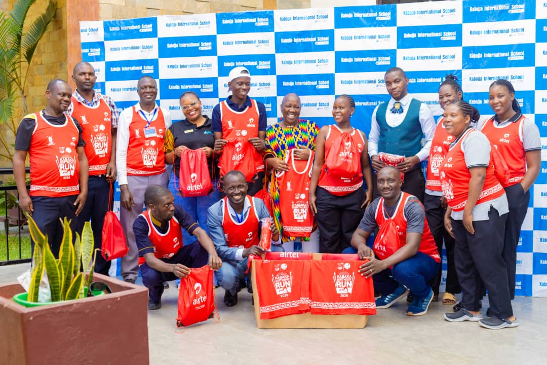 A school building stands against the backdrop of a clear sky