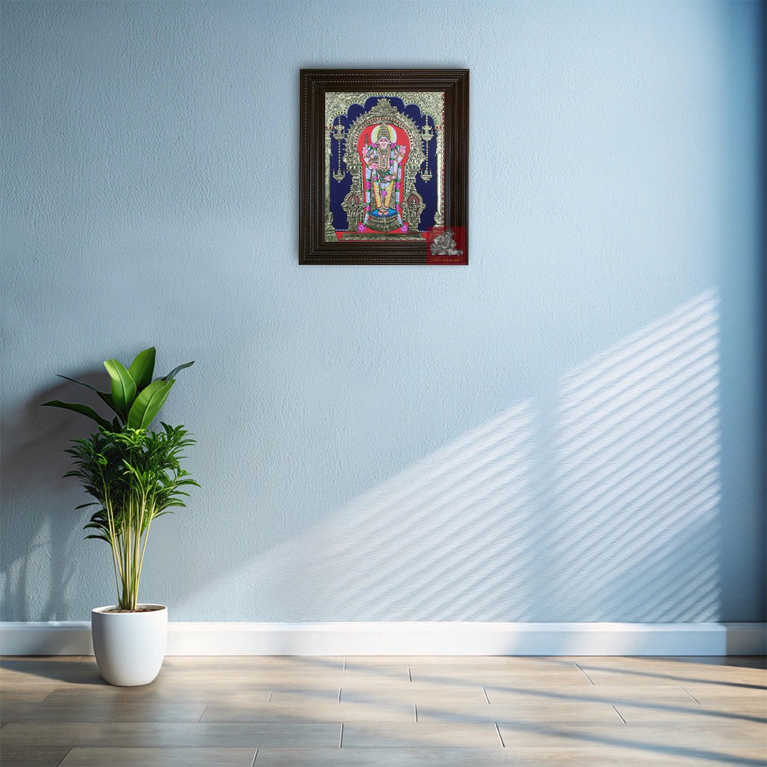 Lord Murugan Tanjore Painting