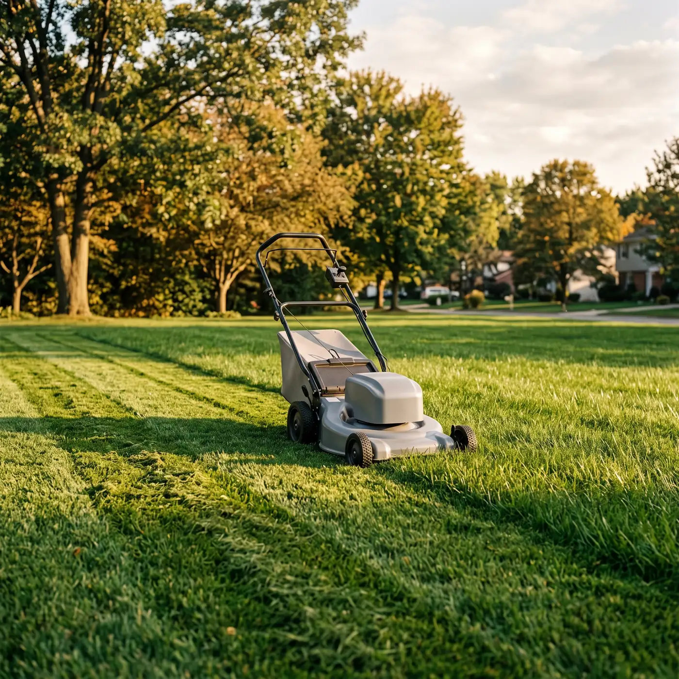 Weekly mowing
