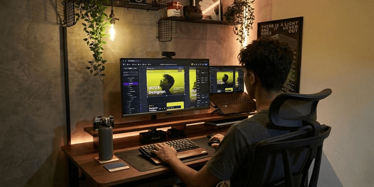Ai generated image of Jabed Arman, a UI/UX Designer.