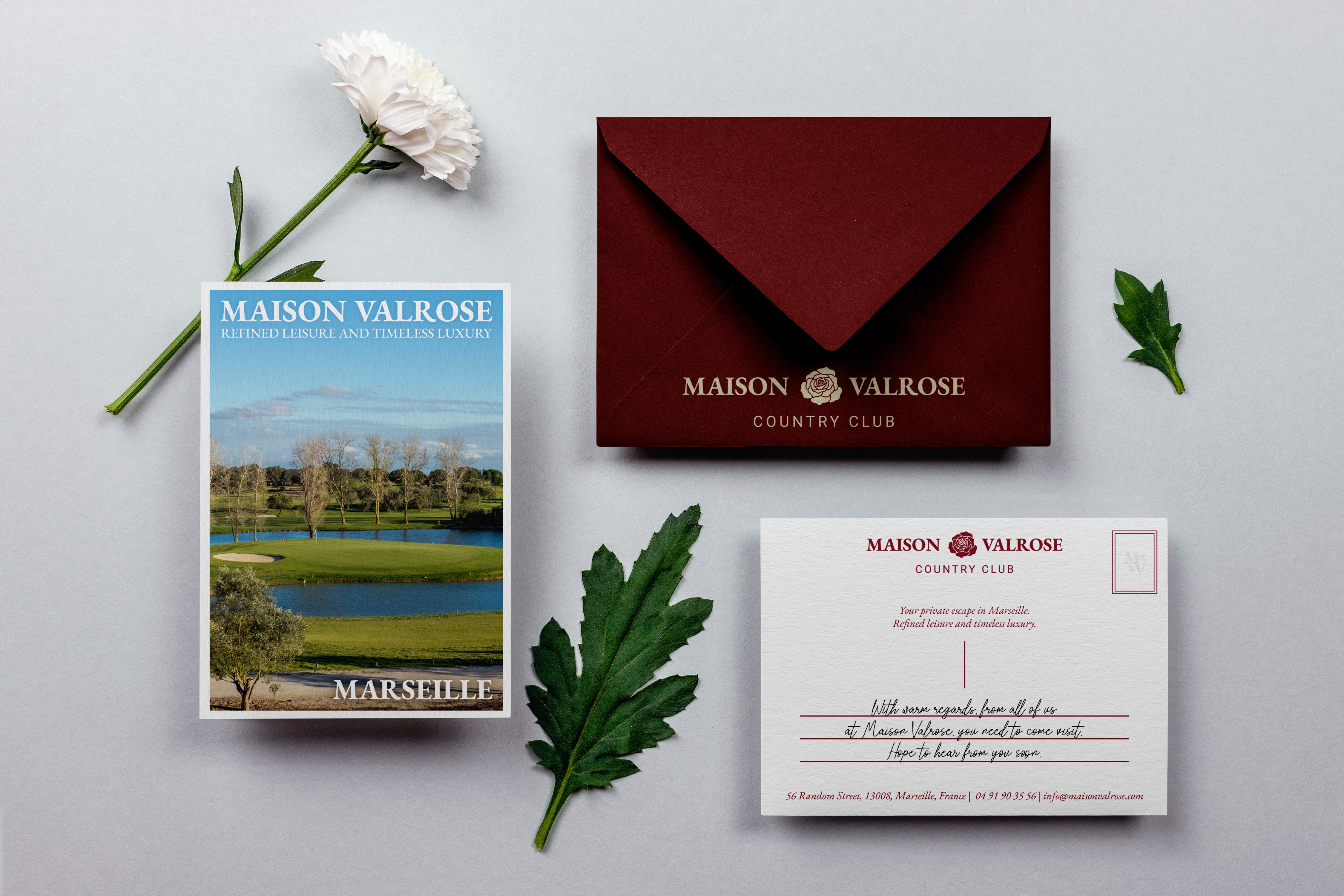Stationery for Country Club