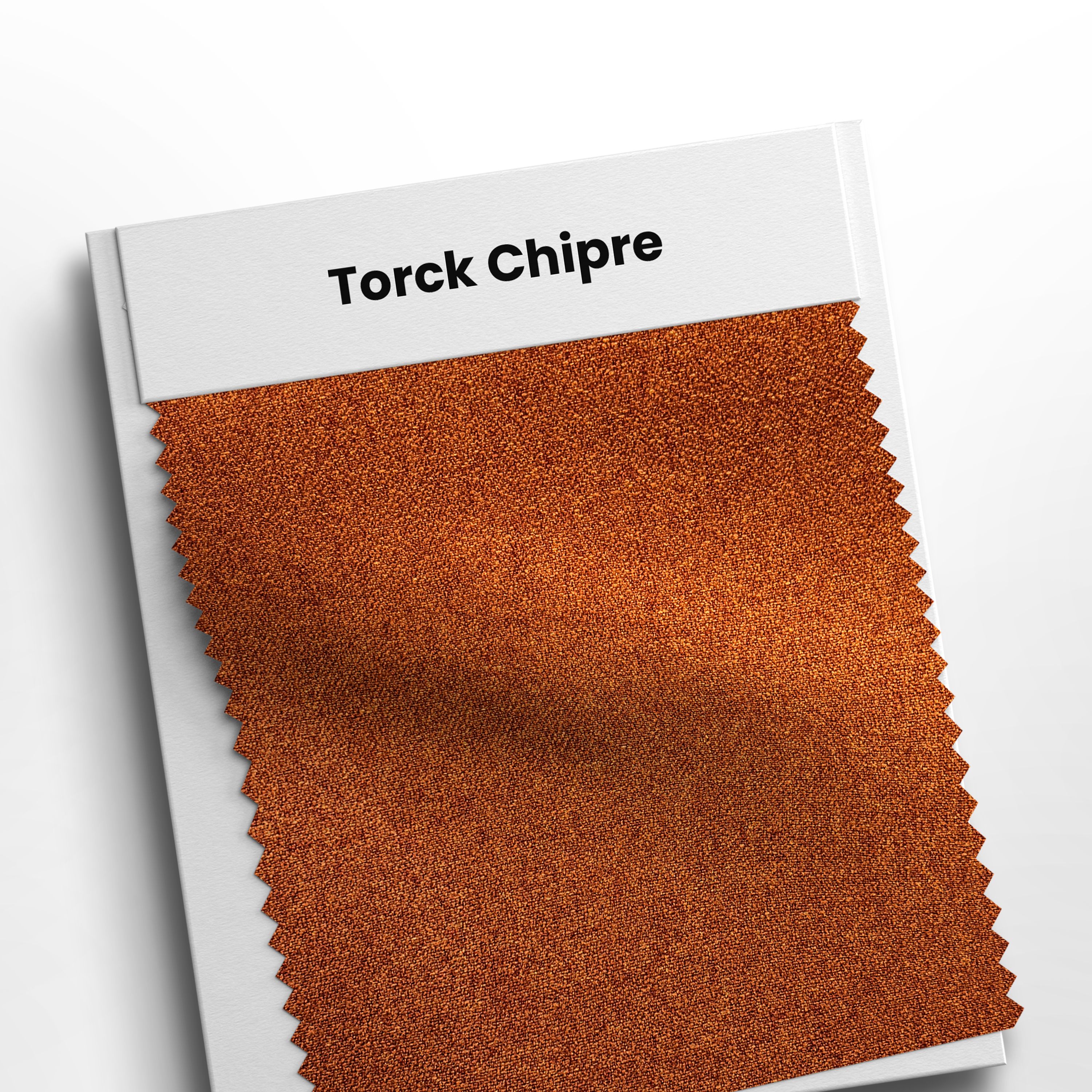 Mostruario de tecido Torck Chipre cor 60 Terracota