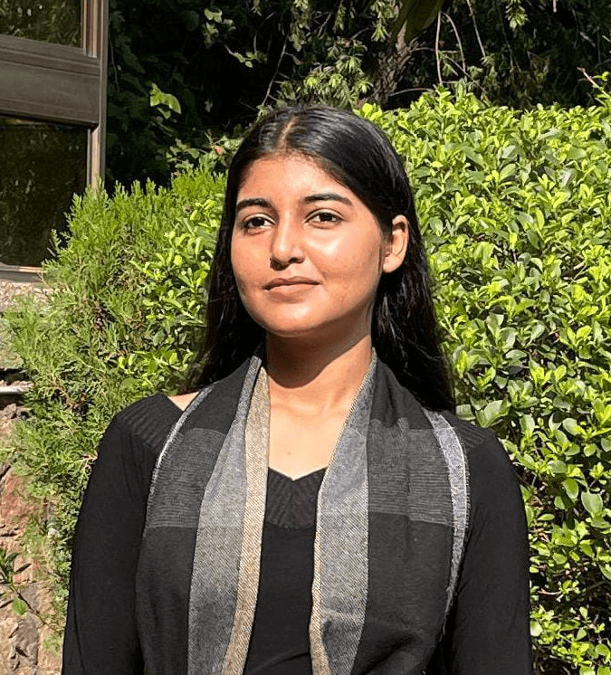 Portrait of portfolio creator – front view