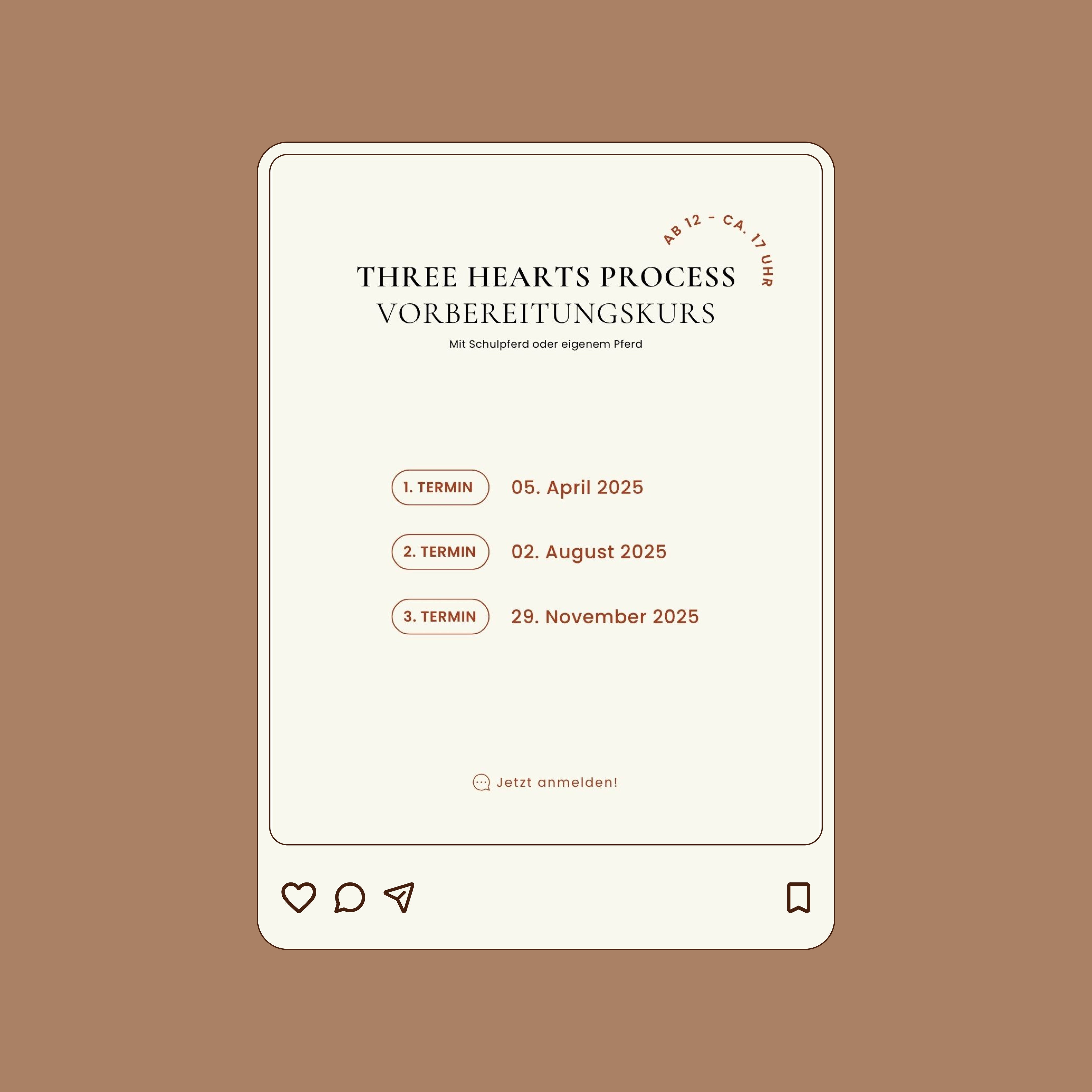 Back2Balance Social Media Post - Three Hearts Process Workshop