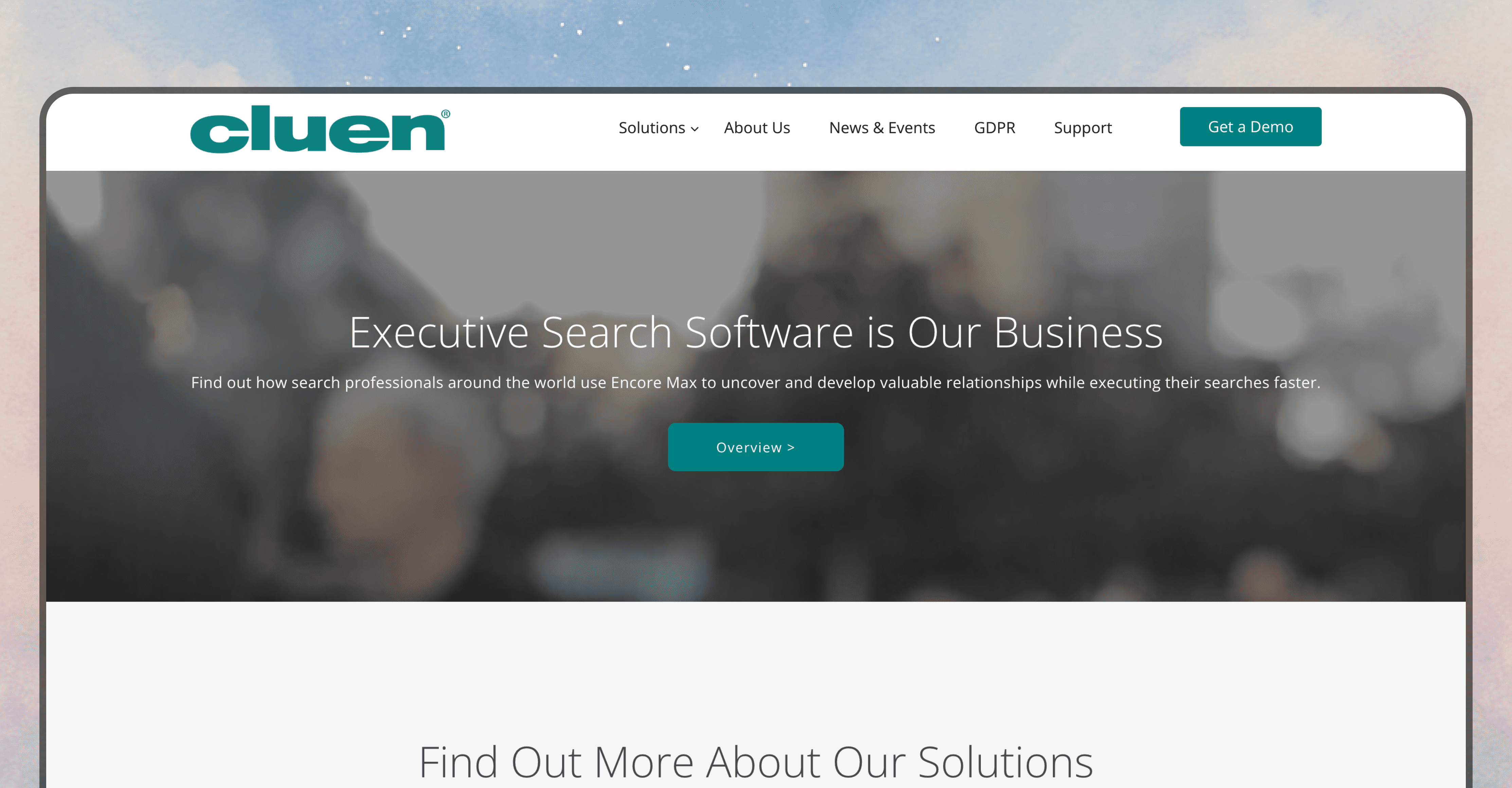 best ats tools for-executive-search-firms encore by cluen