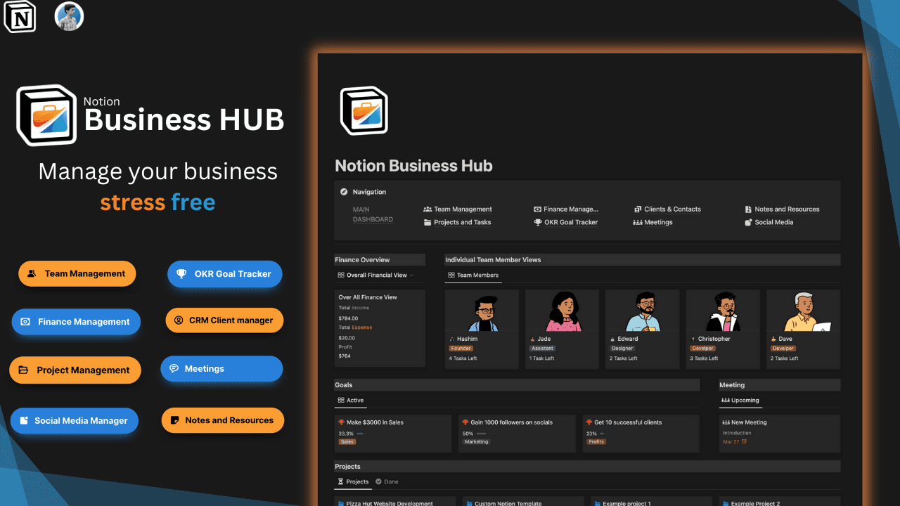 Notion Business Hub