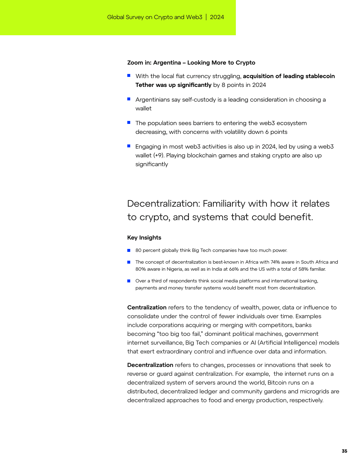 Global Survey on Crypto and Web3, page 34