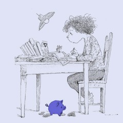 Portada de FES: no resuelve los problemas, los agrava, apunte de política pública de IdeaPaís, mostrando una ilustración de una persona estudiando en un escritorio.