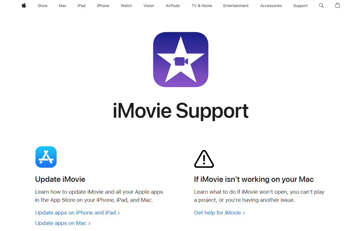 iMovie - Short-Form Video Apps