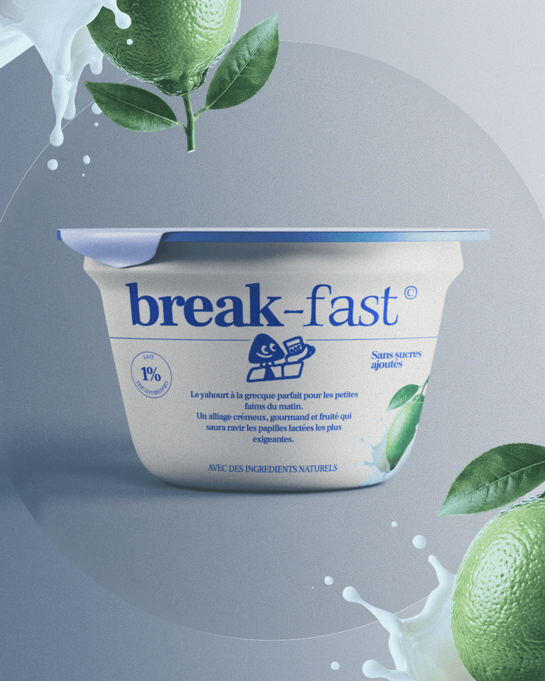 presentation design branding cococream design identite visuelle complete couleurs fraiches et coherentes. Elements graphiques verts pomme avec cupcakes, douille et logo violet myrtille page 1