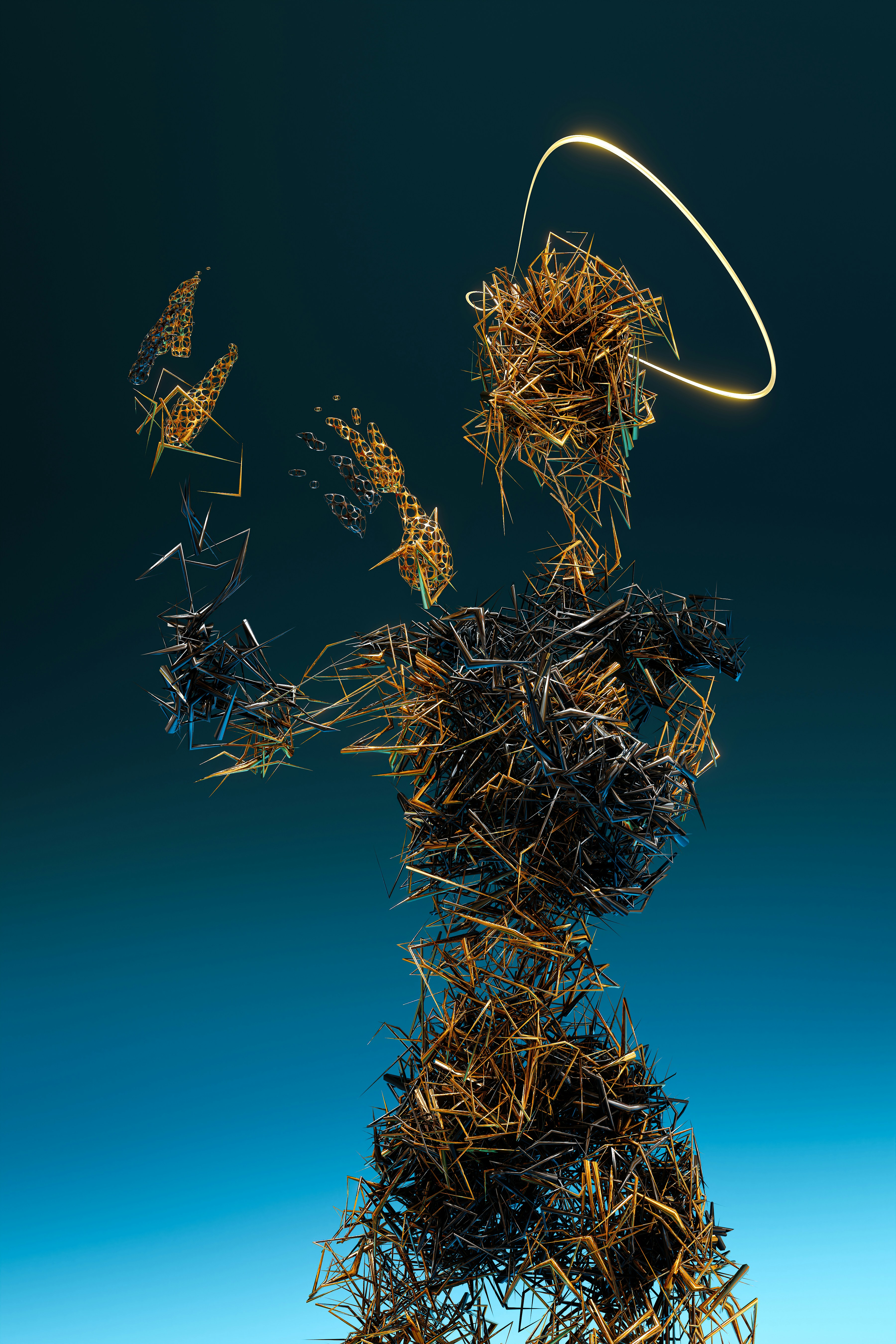 a group of insects on a plant