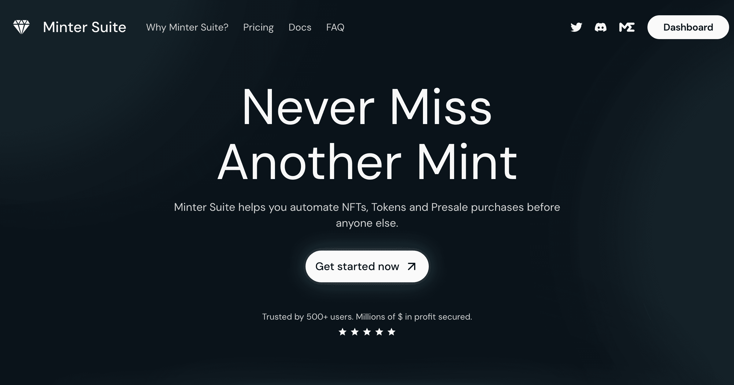 Minter Suite cover