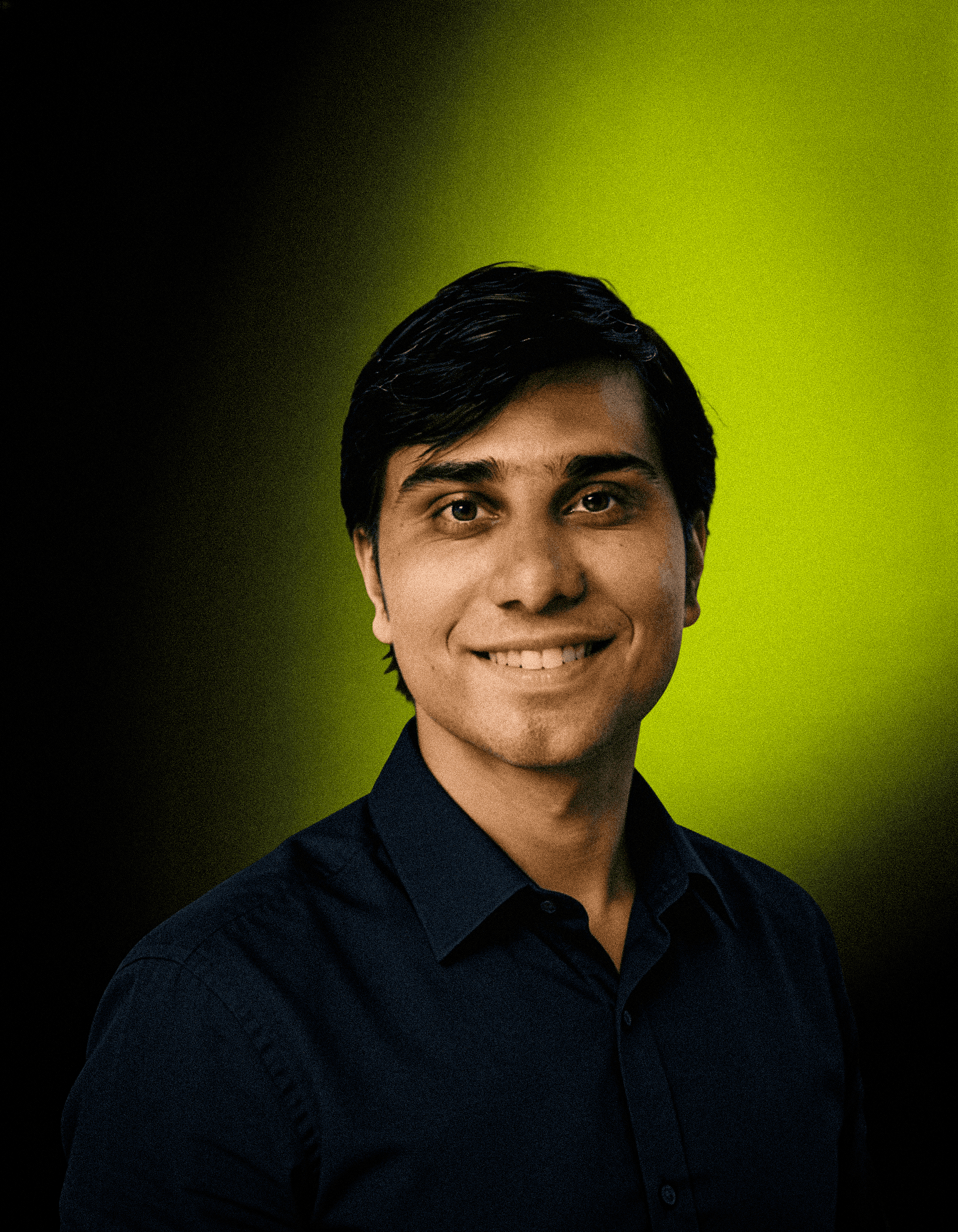 headshot of female in bright background