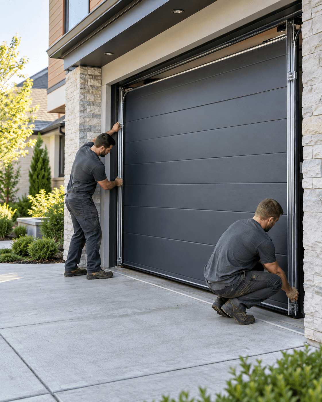 New door installation — garage door service