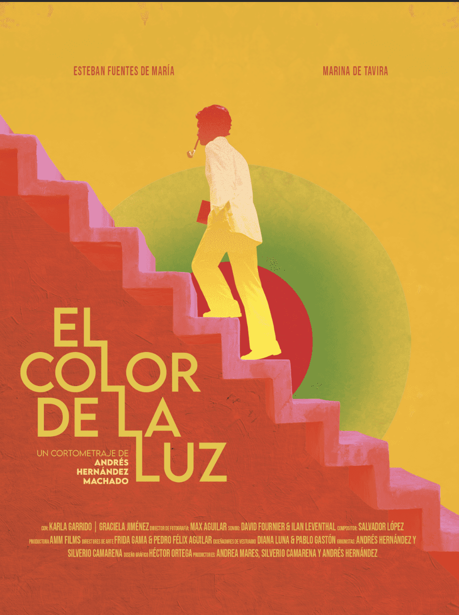 Woman in a light suit sitting thoughtfully against a terracotta wall